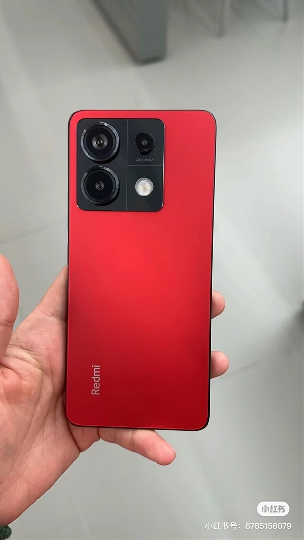 Redmi Note 13 Pro 2024新春版首曝：红色机身太喜庆