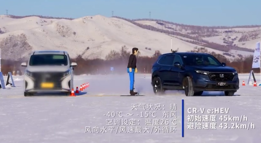 零下20℃牙克石照样撒欢 CR-V可比威兰达靠谱多了