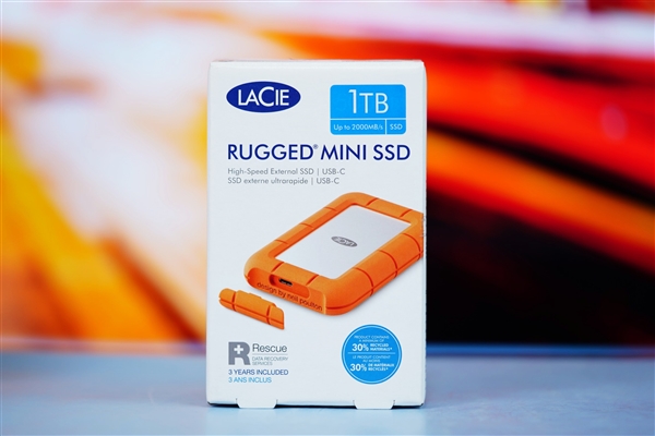 疾速2000MB/秒！希捷LaCie Rugged Mini SSD三防固态硬盘图赏
