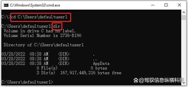 如何利用命令提示符列出文件和文件夹? win11/10中DIR命令的使用技巧