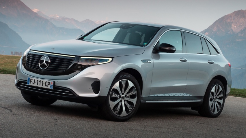 这设计有点一言难尽 快看海外曝光的奔驰GLC纯电版