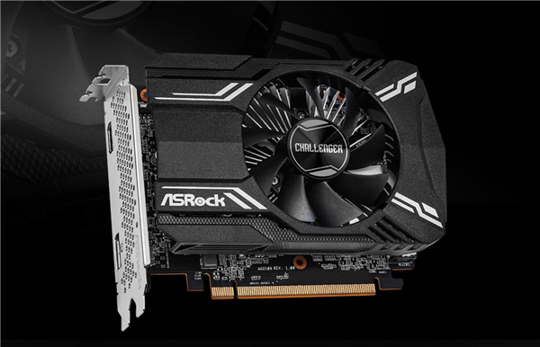 RDNA2入门亮机卡复活：华擎发布RX 6400半高刀卡