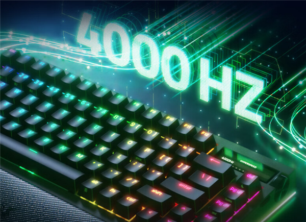 1999元 雷蛇推出黑寡妇蜘蛛V4无线专业版键盘：4000Hz无线轮询率