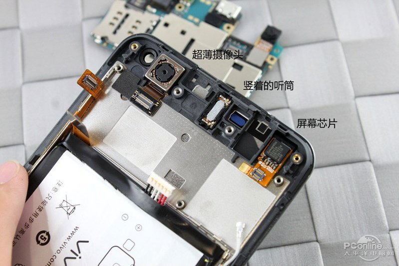 极薄工艺 步步高vivo X1拆解