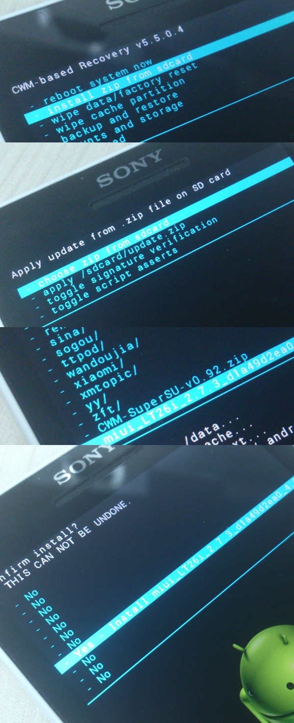 索尼LT26i怎么刷MIUI