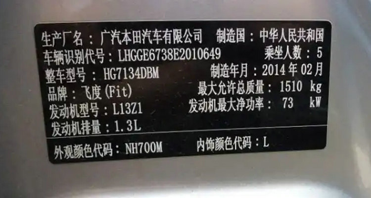 车辆的vin码是什么意思(车辆vin码分别代表什么)