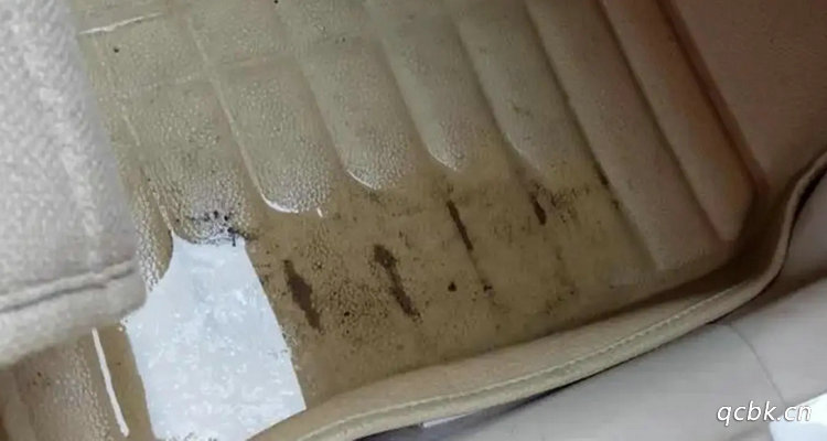 车内脚垫下进水什么原因(车内脚垫下进水了怎么弄干)