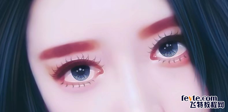 PS短发美女照片转手绘效果中头发的鼠绘教程 PS短发美女照片转手绘效果中头发的鼠绘教程