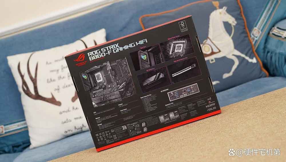 B860主板的天花板! ROG STRIX B860-F主板首发评测