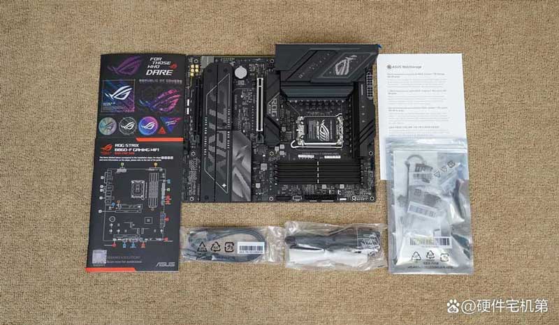 B860主板的天花板! ROG STRIX B860-F主板首发评测
