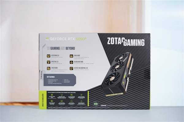 硬朗科技风！索泰RTX 5090 D SOLID OC显卡图赏