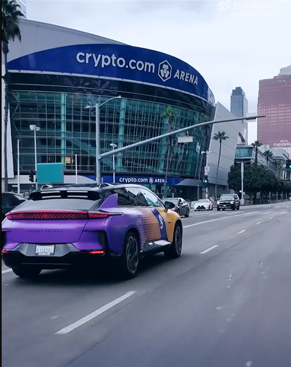 致敬科比 贾跃亭FF 91 2.0改装曼巴蛇车衣