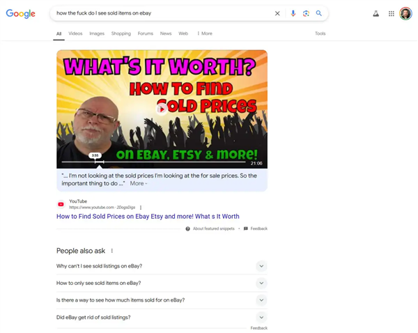 关键词中加入脏话：谷歌搜索结果竟然更好