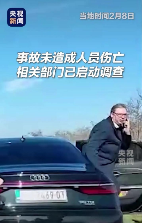 惊魂一刻：塞尔维亚总统奥迪座驾轮胎脱落，高性能奥迪如何化险为夷？