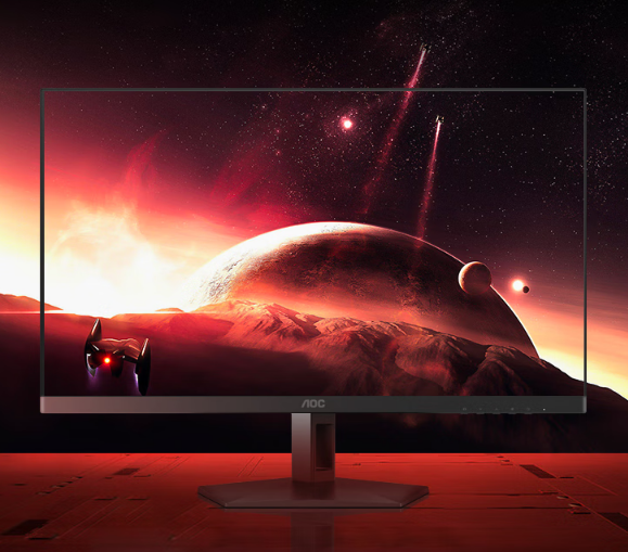 AOC新款27寸显示器首发1599元：2K 180Hz屏、QD-MiniLED分区背光