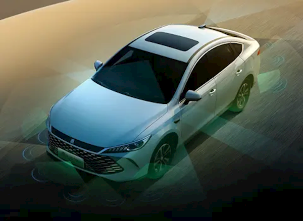 搭载“天神之眼”！第二代比亚迪秦PLUS智驾版官图发布： 2月10日上市