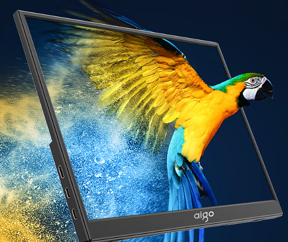 爱国者新款14寸便携屏首发329元：1080P 60Hz屏