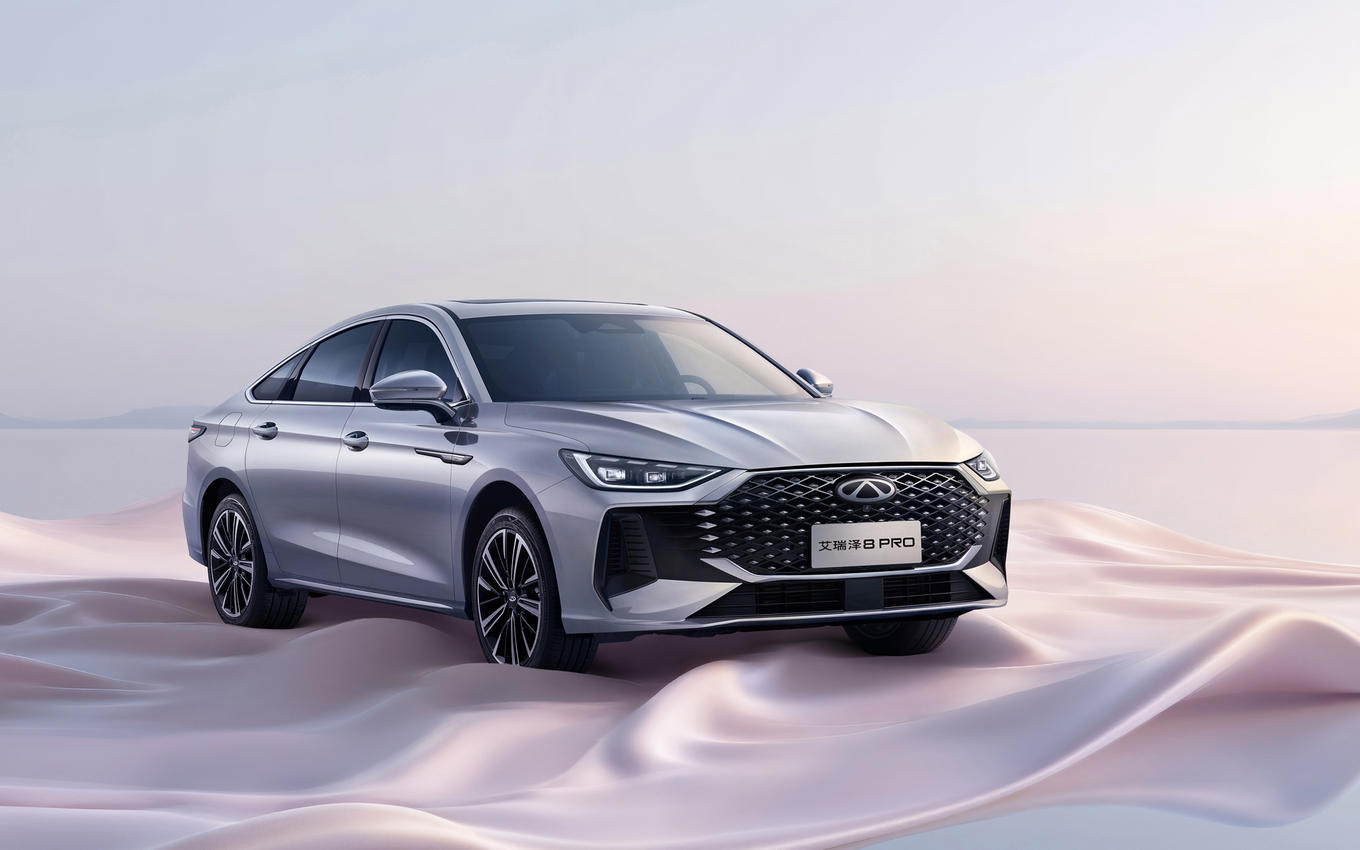艾瑞泽8 PRO／搭载鲲鹏1.6T+L2级智驾系统，限时红包价10.39万起