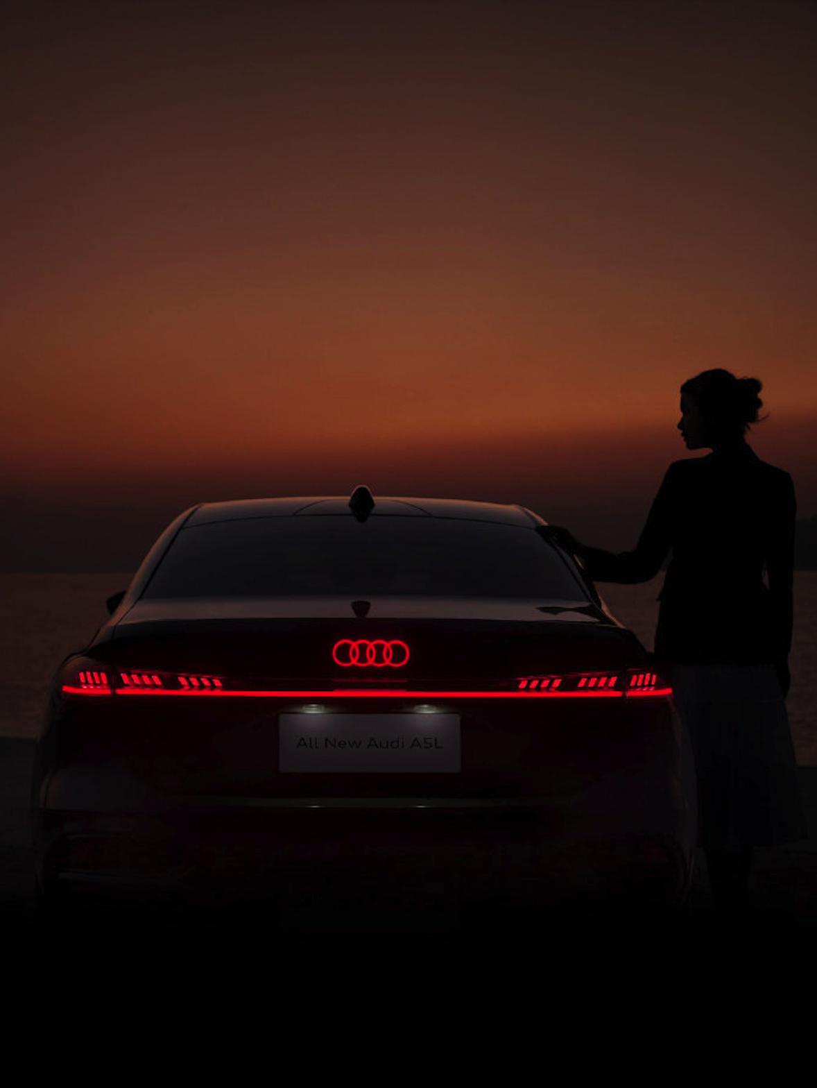 配副驾驶娱乐屏 一汽奥迪A5L内饰年轻化设计引关注