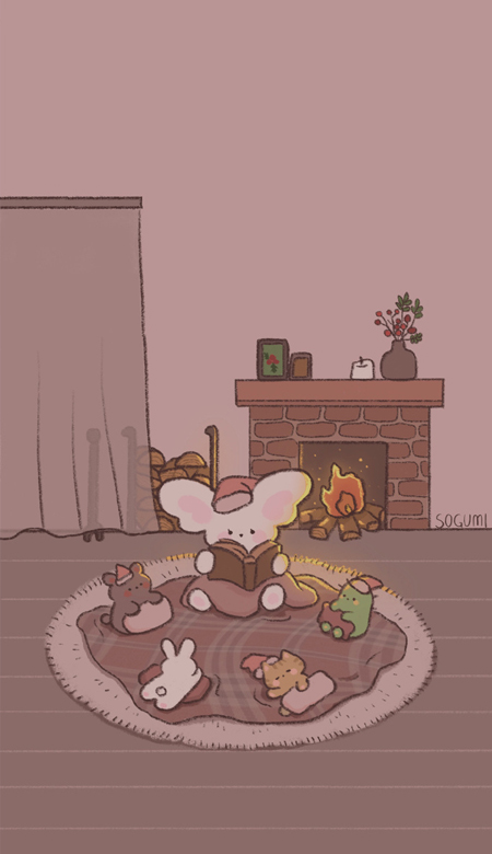 2022全新可爱治愈系的手机壁纸合集 治愈系可爱卡通皮肤真的爱了