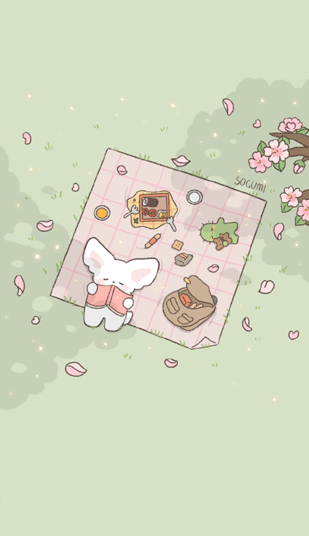 2022全新可爱治愈系的手机壁纸合集 治愈系可爱卡通皮肤真的爱了