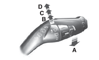 福特新福克斯雨刮器使用书，福克斯雨刮器开关图解