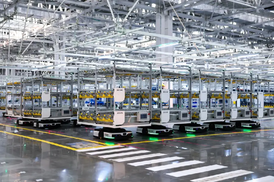 造更有乐趣的纯电动车 广汽本田全新纯电P7下线