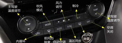 三菱奕歌空调按钮图解，奕歌空调除雾和暖风开启方法