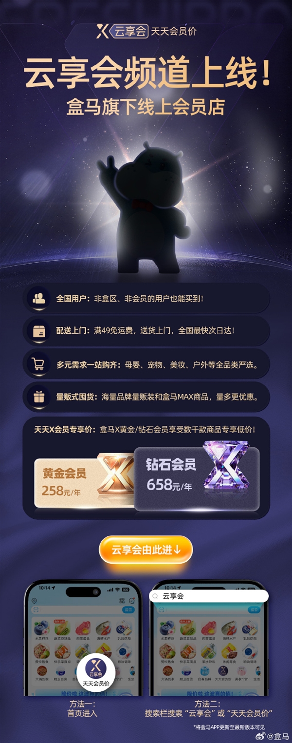 “老玩家”觉醒 盒马首次全年盈利！新财年拟再开100家店