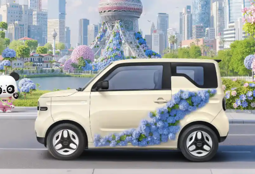 小姐姐很难不心动！吉利熊猫mini元气熊官图更新：4月15日上市