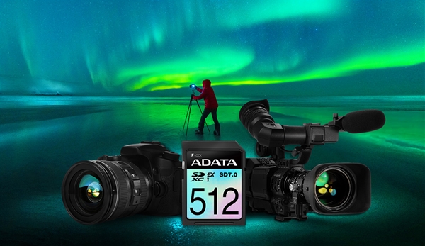 威刚全球首发SD Express 8.0存储卡：读写超过入门级NVMe SSD