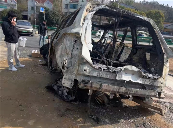 博主爆料一新能源汽车自燃起火：保险公司拒赔