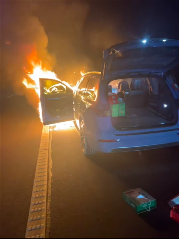 博主爆料一新能源汽车自燃起火：保险公司拒赔