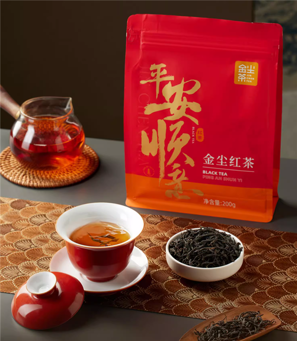 贵州自有茶园：金尘茶红茶/毛峰绿茶14元4两大促