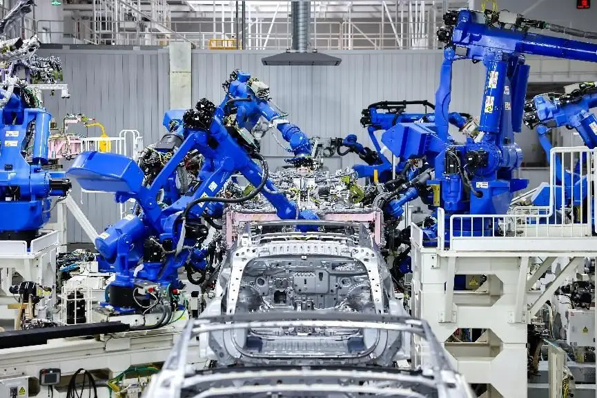 造更有乐趣的纯电动车 广汽本田全新纯电P7下线