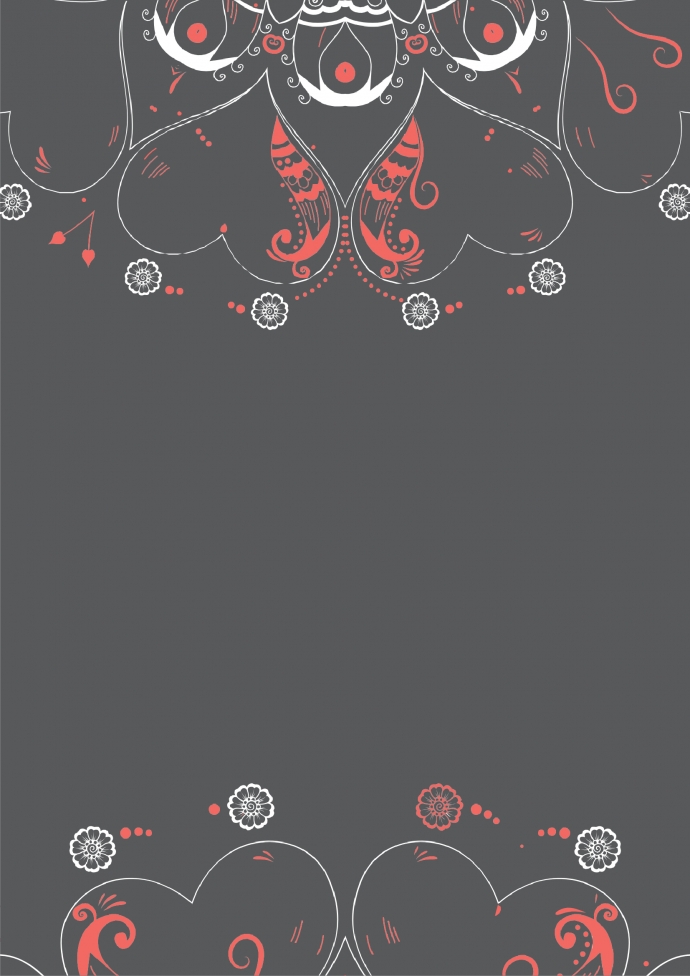 精美简约花纹信纸