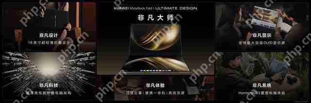  价格炸裂！18 寸华为 MateBook Fold 非凡大师 23999 元 