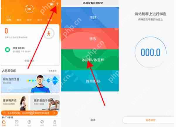 怎么查看小米体脂称历史记录