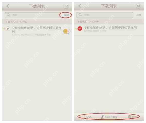 荔枝FM怎么下载节目？
