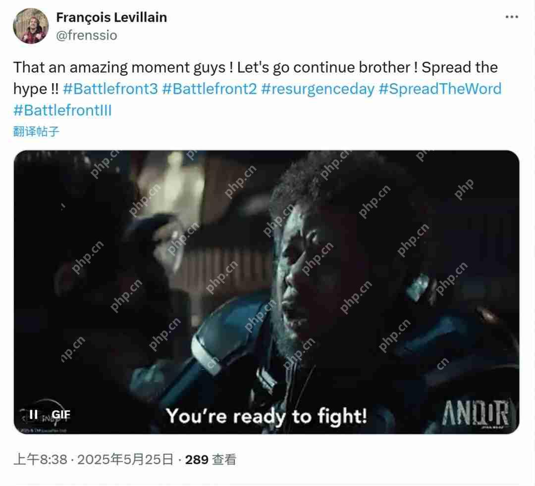 《星球大战：前线2》Steam在线峰值破记录 接近2万人