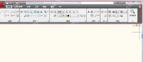 CAD如何调出工具栏？