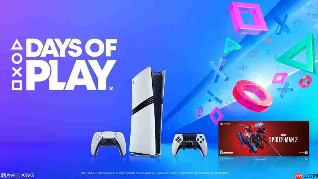 SIE举办Days of Play 2025优惠活动 6月PS+会免游戏公布