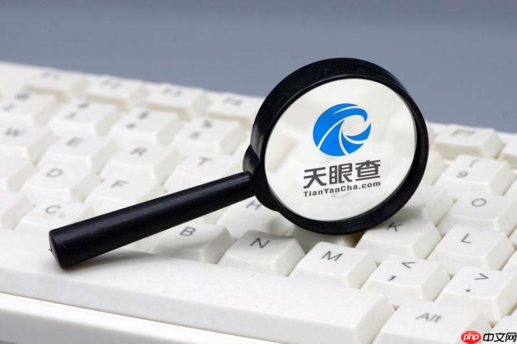 天眼查同名同姓怎么查 重名企业筛选技巧分享