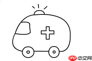 qq画图红包救护车怎么画？QQ画图红包所有图案画法汇总