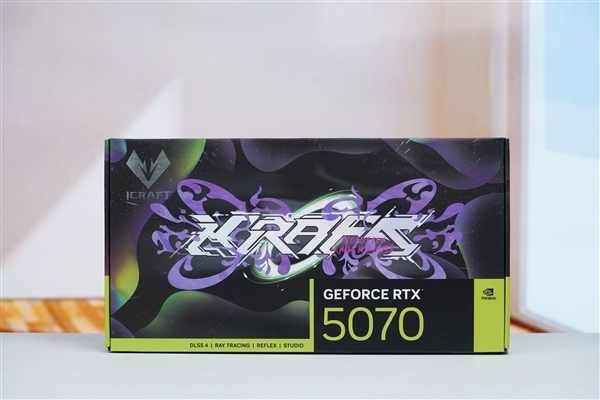第四代电竞之心！铭瑄RTX 5070 iCraft OC 12G图赏