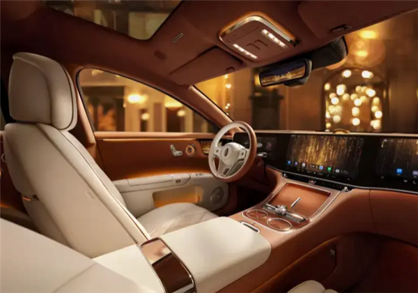 劳斯莱斯同款星空顶！尊界S800内饰细节官宣 5月30日上市