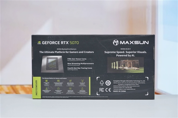 第四代电竞之心！铭瑄RTX 5070 iCraft OC 12G图赏