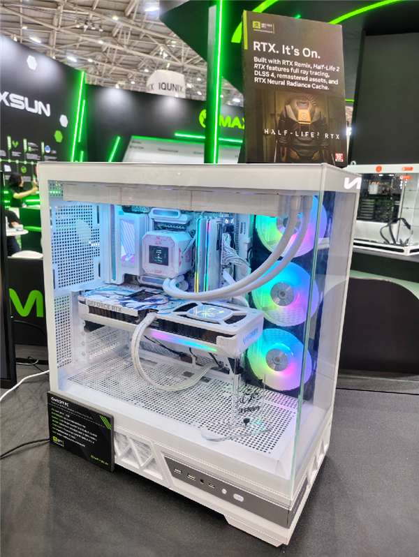 直击铭瑄COMPUTEX 2025（三）：铭瑄 GeForce RTX 50 系列等重磅显卡阵容火热展出中！