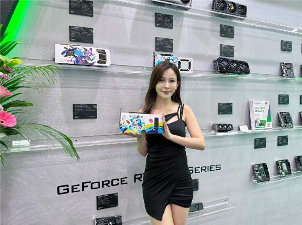 直击铭瑄COMPUTEX 2025（三）：铭瑄 GeForce RTX 50 系列等重磅显卡阵容火热展出中！