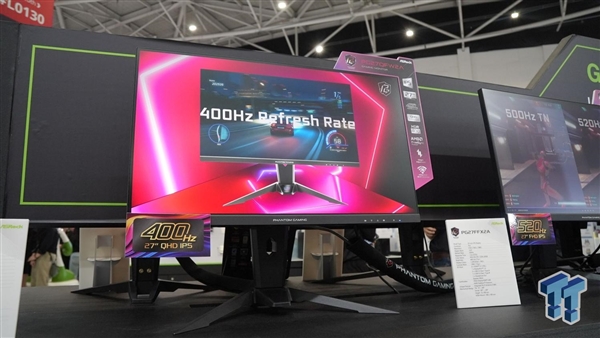 华擎推出一款独特QHD显示器：行业首次27寸2K 400Hz！